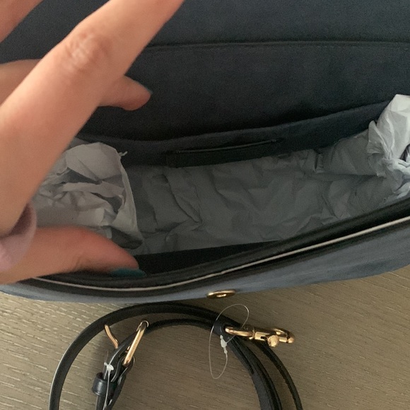 Brand New Leather and Suede Coach Purse - Picture 4 of 4